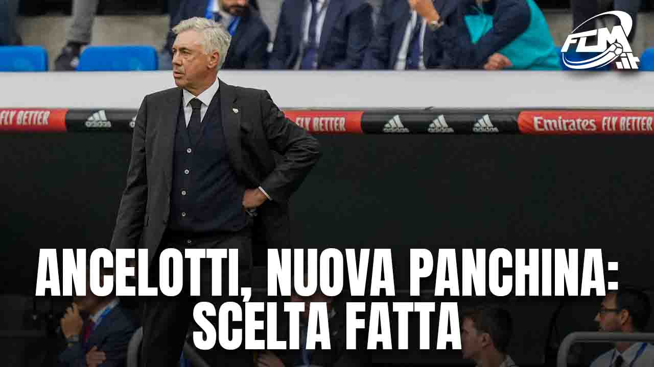 Ancelotti, nuova panchina: scelta fatta