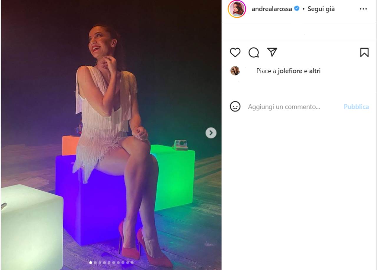 Andrea Delogu su Instagram