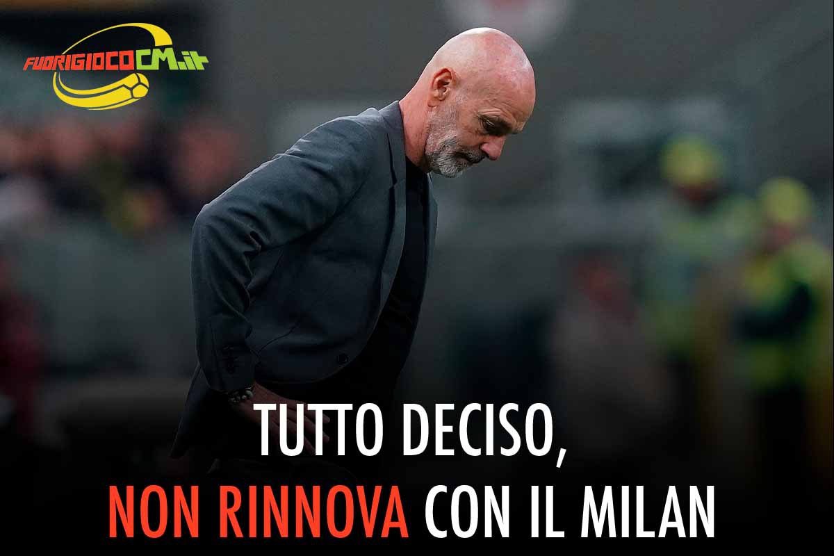 Calciomercato Milan, niente rinnovo