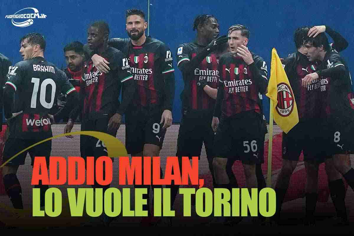 Calciomercato Milan, cessione al Torino