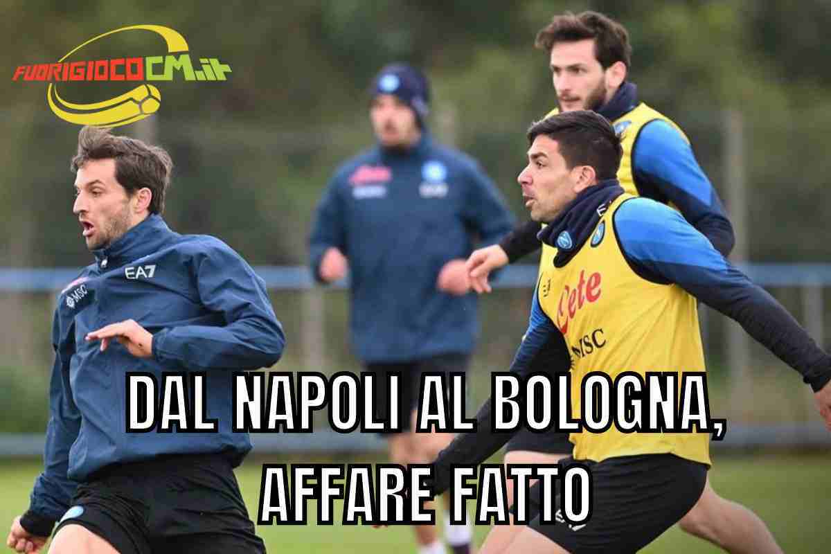 Calciomercato Napoli, cessione al Bologna