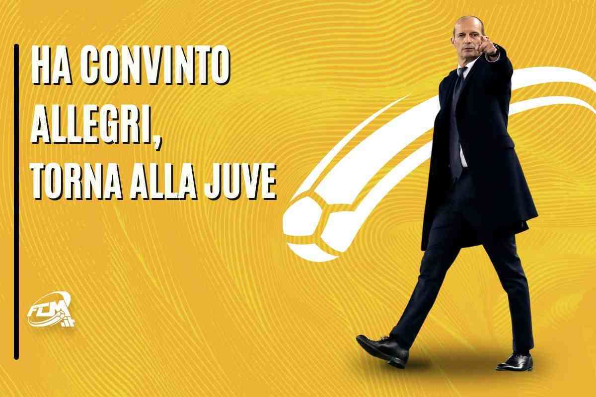Calciomercato Juventus, Allegri convinto