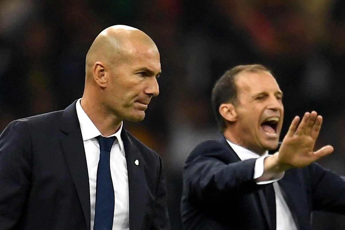 Allegri e Zidane nel mirino del PSG: la scelta