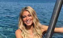 Diletta Leotta Karius vacanze foto mano lato B