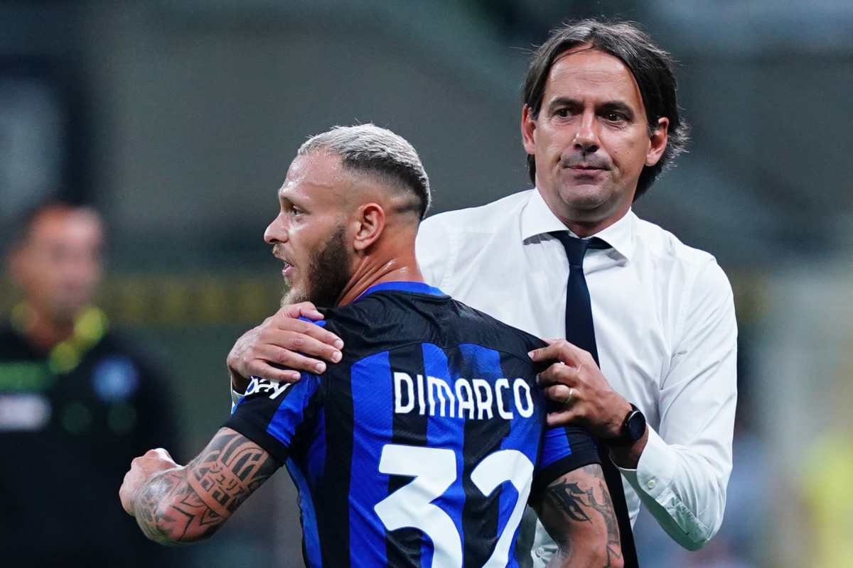 Dimarco e Inzaghi