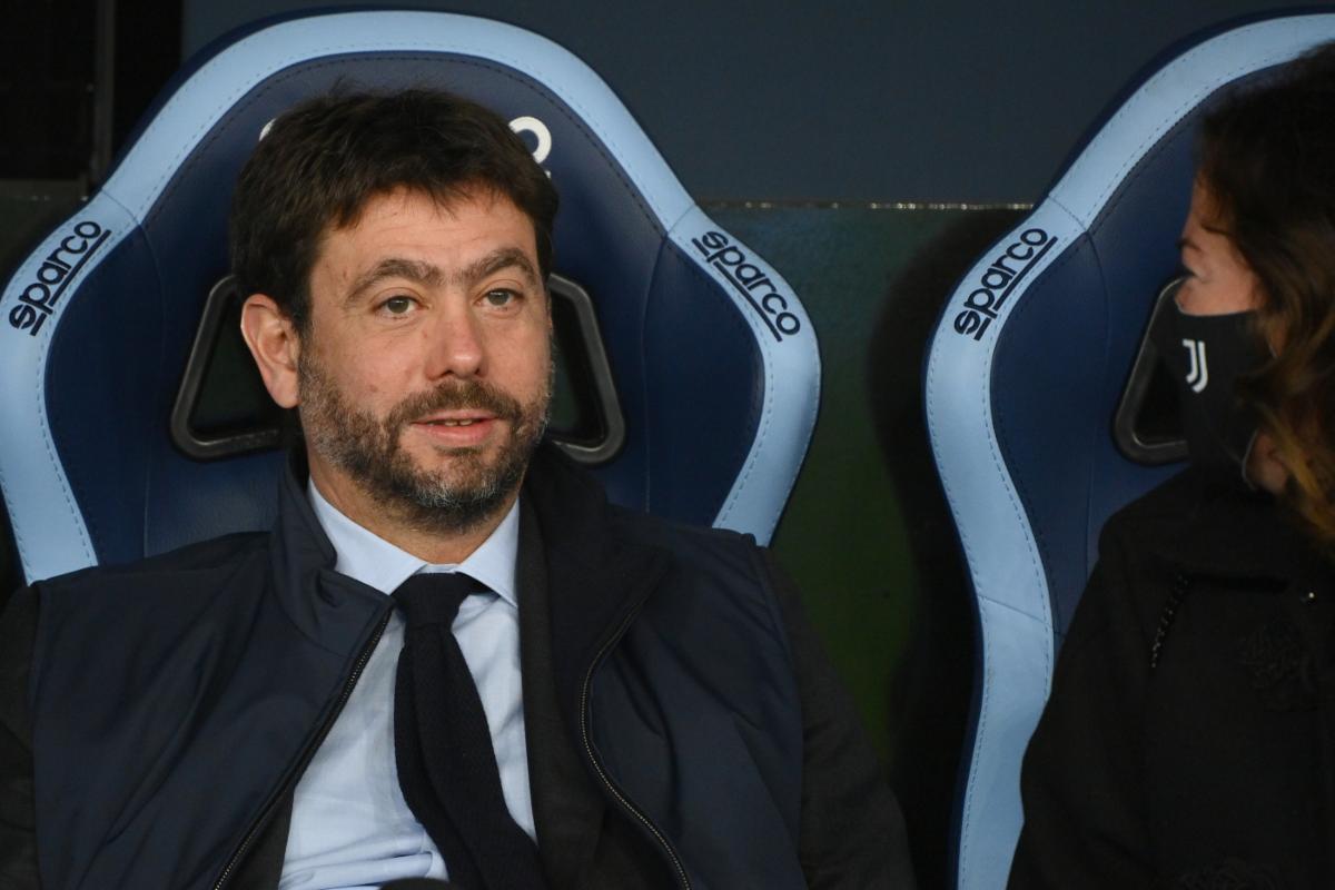 Andrea Agnelli prima di una partita della Juve
