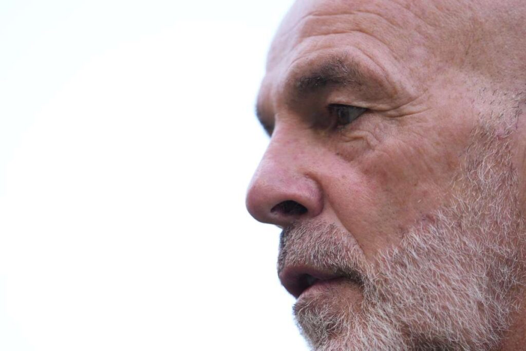 Pioli dopo una partita della Fiorentina