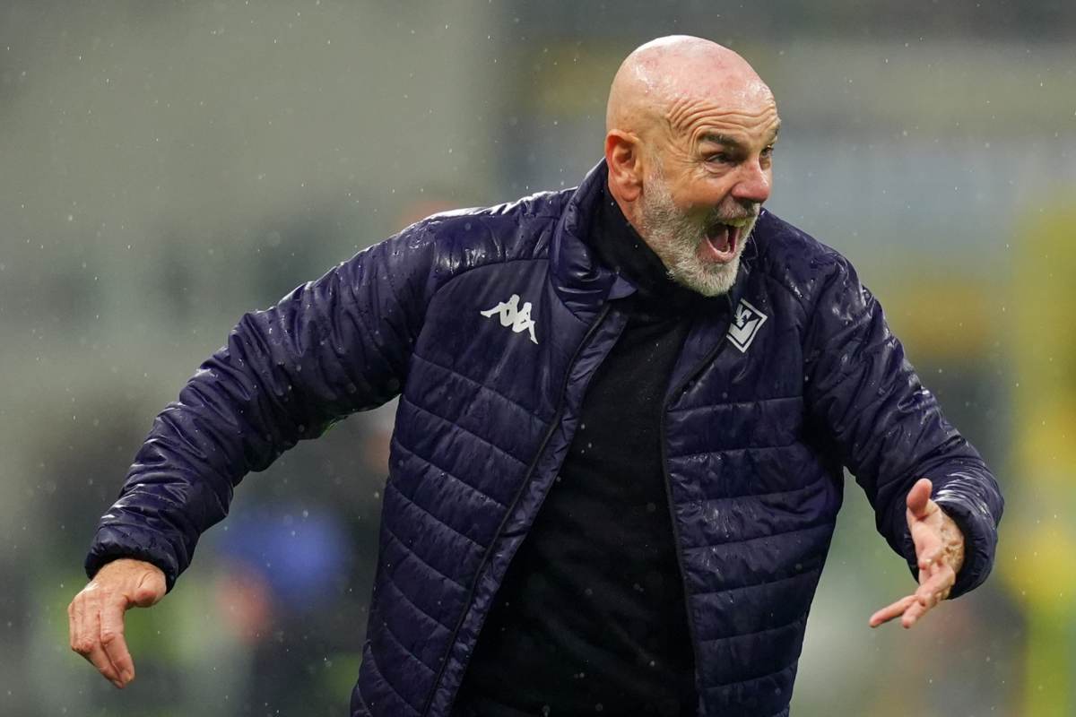 Pioli durante Inter-Fiorentina