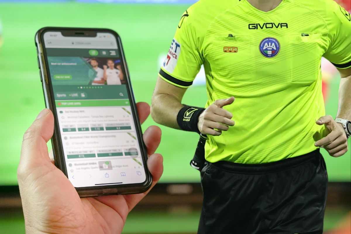 Arbitri e scommesse calcio