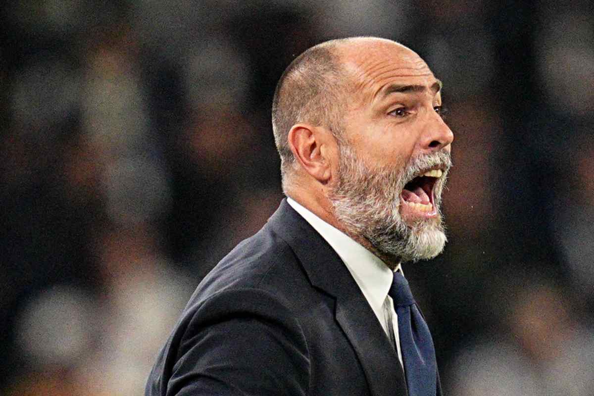 Tudor durante una partita della Juventus