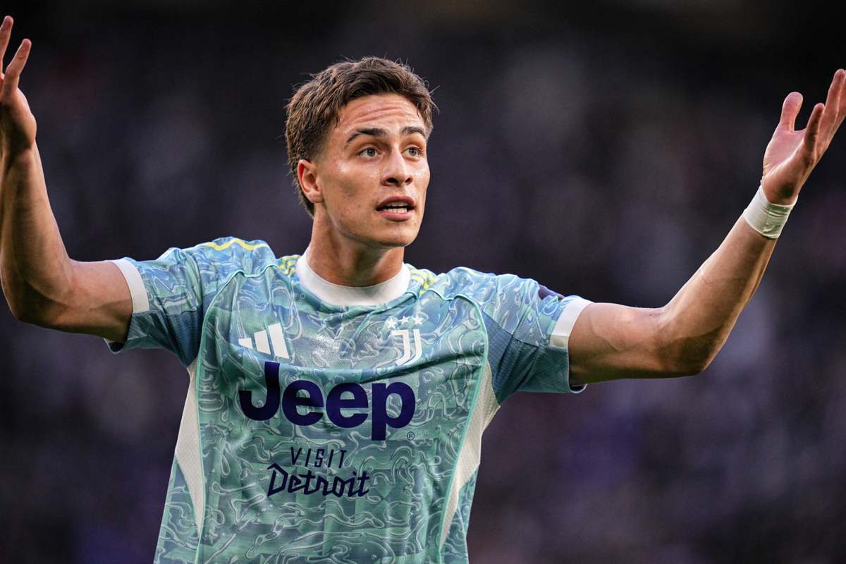 Yildiz durante una partita della Juve