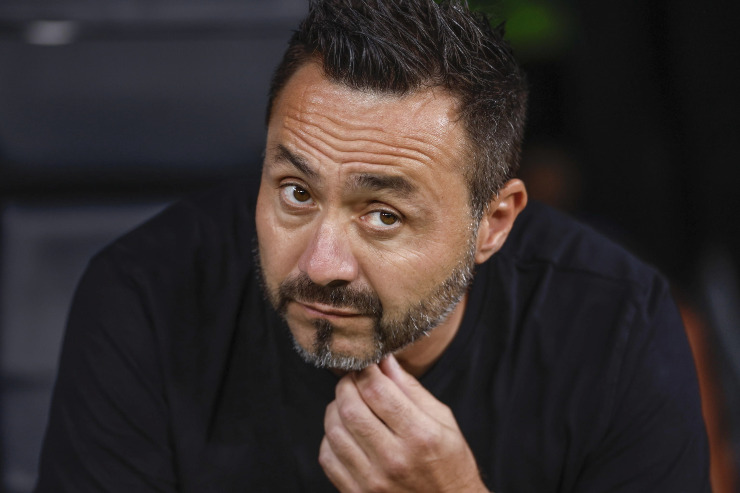 Roberto De Zerbi, tecnico dell'Olympique Marsiglia