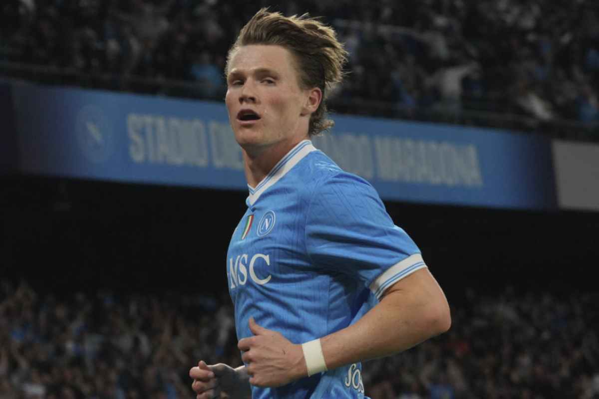 Scott McTominay, centrocampista del Napoli