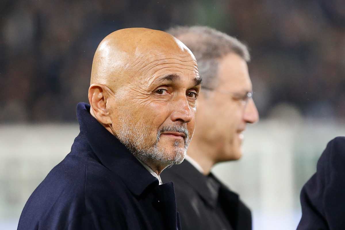 Spalletti e Comolli in mezzo al campo