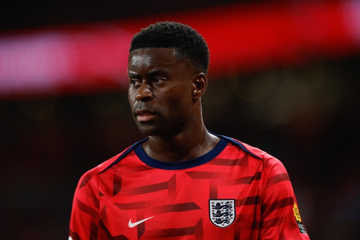 Guehi con la maglia dell'Inghilterra