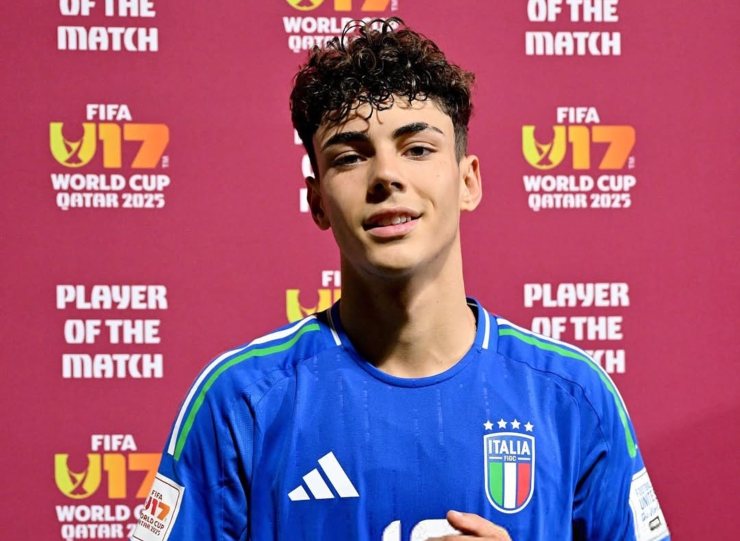 Samuele Inacio, figlio di Inacio Pia