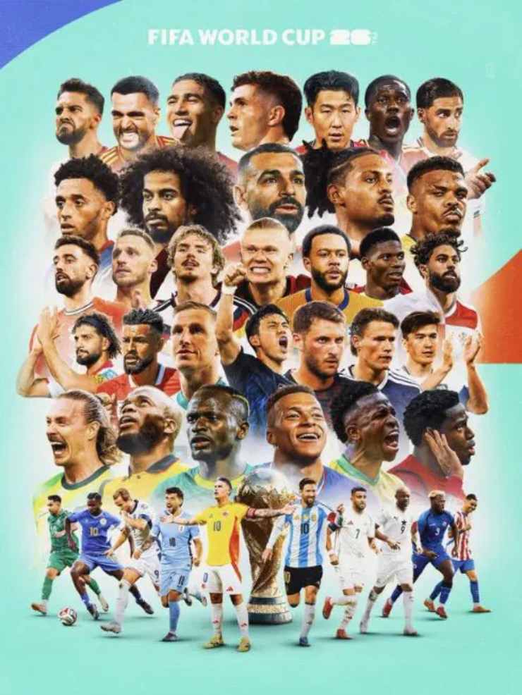 Poster FIFA per il Mondiale 2026