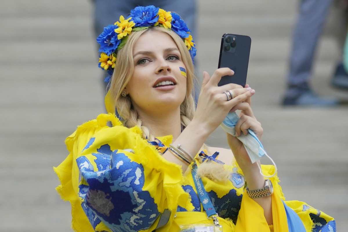 Vlada Sedan, moglie di Oleksandr Zinchenko